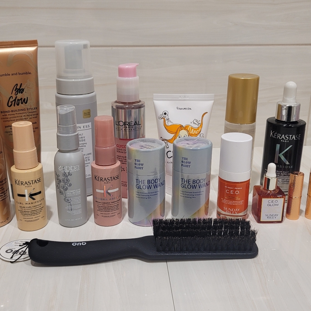 Bundle of 20 Items - Sunday Riley, Kerastase, Bumble & Bumble, Charlotte Tilbury